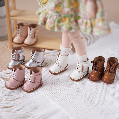 taobao agent BLYTHE Baby Shoes OB22 shoes small cloth UFDOLL mini -body OB24 handmade leather shoes Martin boots