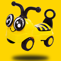 Little bee childrens twisted car male and female baby scooter swing toy Niu Niu car 1-3 year old baby slip car