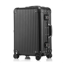 Export quality high-end ultra-light business suitcase 20 24-inch boarding box all-american aluminum alloy trolley suitcase