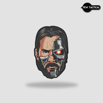 PEWTAC John Wick T80 Terminator Jiang Weiksebo punk Magic Chapter Arm Badge Morale Badge