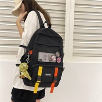 Shoulder bag bag 2021 new fashion brand mens large capacity backpack Junior High School High School students ancient sense schoolbag female