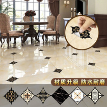 Floor decoration waterproof and wear-resistant wall stickers living room bedroom toilet floor tiles stickers self-adhesive tiles diagonal stickers