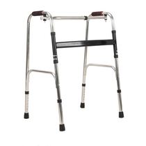 Old man standing up for assistive device special aluminum alloy with sitting poo trolley walker Ankle Fracture Booster