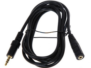 Speaker Headphone Extension Cord Audio Extension Cord 3.5 (Male-Mother) Mobile PC Audio Line 1.5 meters
