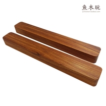 Hehe Ruyi plain paperweight Lao flower sour branch wood trumpet Mahogany paperweight Four treasures of Wenfang Calligraphy and painting supplies