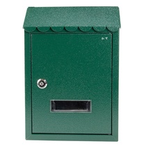 European-style pastoral wall-mounted mailbox outdoor with lock creativity see complaint suggestion box general manager small mailbox rain-proof mailbox