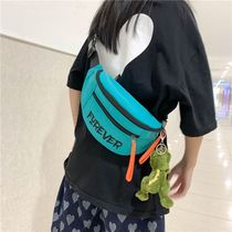 2021 new running bag female autumn Joker cross bag ins men and women fashion casual simple personality trend chest bag