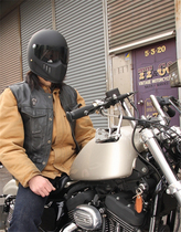 Japan ttco helmet TT04 retro full helmet Star Wars shape Ghost Rider helmet Evil man helmet
