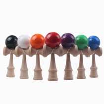 Pu lacquer 18cm Beech sword ball sword Jade skill ball student competition sports ball toy 3-4-5-6-7 years old