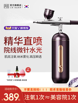 South Korea PVD oxygenator household portable handheld sprayer nano hydrator beauty salon high pressure face spray gun