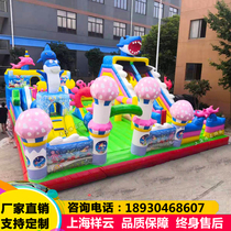 Inflatable Castle Rock climbing slide large outdoor clearance Trampoline childrens rock climbing wall amusement equipment manufacturers