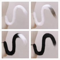 Cat tail cos cat ears monkey Wolf Tail female male servant can concave shape cat tail cat cat mother paradise hand made animal tail