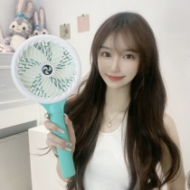 Household large hand-held fan multi-range adjustment USB charging Silent large air volume Office desktop desktop small fan