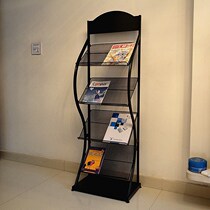 Newspaper xuan chuan jia newspaper stand landing shelf advertising arc subway hospital brochure newspaper stand metal variety