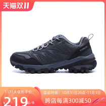 Pathfinder hiking shoes mens 2022 outdoor autumn and winter waterproof non-slip plus velvet breathable wear-resistant low-top hiking shoes men