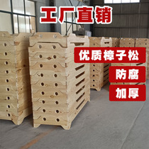 Kindergarten solid wood special bed childrens care class primary school students afternoon bed lunch bed lunch bed thickened stacked bed bed