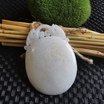 Yuanfeng coral jade Indonesia natural coral jade boutique white phoenix sugar phoenix phoenix black ice carving special shot link
