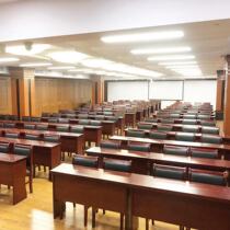 Conference room table and chair combination double paint wood bark Bar conference table training table long desk office table simple