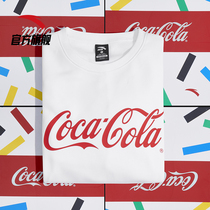 Anta Coca-Cola joint sweater men and women 2021 autumn new couple new year red loose sports pullover