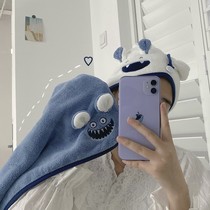 Dry hair cap super strong absorbent quick-drying wash head scarf cap female cute summer hair towel wash hair towel