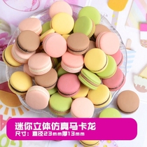 Simulation macaron decoration small ornaments toys fake bread cake dessert model decoration ornaments photography visual props