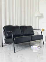 Single sofa chair leisure chair living room wrought iron modern Nordic bedroom cafe lazy clothing store double sofa