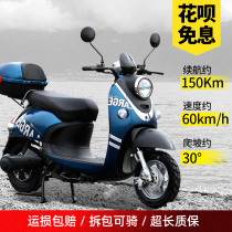Little Turtle King Electric Battery Car 72v Long-distance King 60V Lithium Electric High Speed Electric Motorcycle New Little Sheep Electric Motorcycle