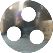 Stainless steel commercial steamer steaming steamer 40 47 52cm single hole double hole three hole steamer round steel plate panel