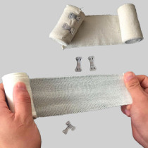 Cotton Elastic Plain Bandage Elastic Sports Bandage Gauze Slimming Sports Bandage Training Boxing Bandage