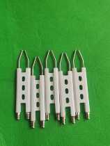 Methanol gasifier head ignition needle ceramic electrode three-hole computer version electronic gasification stove ignition needle 7-shaped
