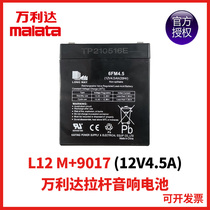 Vanlida Sound Outdoor Square Dance L12 M 9017 Battery 6FM4 5 12V4 5A 20H Battery