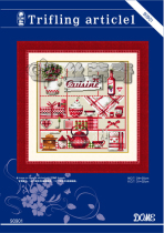 Dome 90901 Cuisine Paper Embroidery 4 Pages 128g Color Spray Paper Print