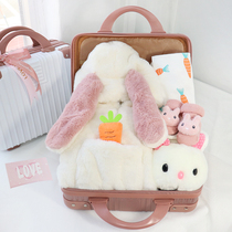 New newborn baby clothes set gift box female baby Full Moon year old high-end gift cotton jacket thickened winter