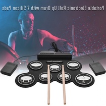 (Tmall music)Silicone hand-rolled drum set with three-dimensional pattern good tone cultivate childrens interest