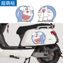 Doraemon Car Stickers Robot Cat Scratches Jingle Cat Cute Car Stickers Motorcycle Electric Car Cartoon car Stickers