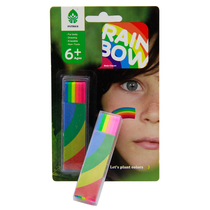 Primary school childrens face painting pen 6-color body painting pen Face crayon rainbow face stick safe and washable