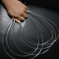 Color acrylic solid rod plexiglass Rod transparent processing fixed White black square rod 3 free bending transparent strip