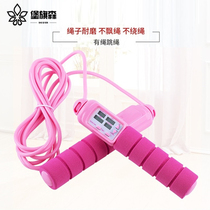 Huihai high school entrance examination professional wireless cordless skipping rope counter dual-purpose intelligent fitness exercise Sports skipping women