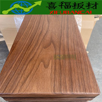 American black walnut wood log desktop wood square shelf stepping board Solid wood countertop desk bay window Custom furniture