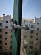 50 aluminum alloy window handle glass window handle push window accessories old swing door handle 7-character hand