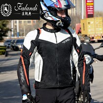TNAC Tuochi Motorcycle Riding Clothing Storm Four Seasons Windproof Waterproof Motorcycle Jacket Anti-fall Protector Riding 0107y