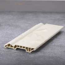 100 skirting factory direct ecological environmental protection bamboo and wood fiber integrated quick decoration line
