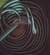 20 stainless steel metal hose monitoring sleeve bellows wire pipe threading hose snake skin tube 20 50