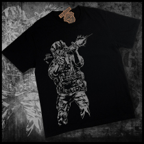 (TSD) new SF special forcestake the fire tactical military fans round the barrel t-shirt