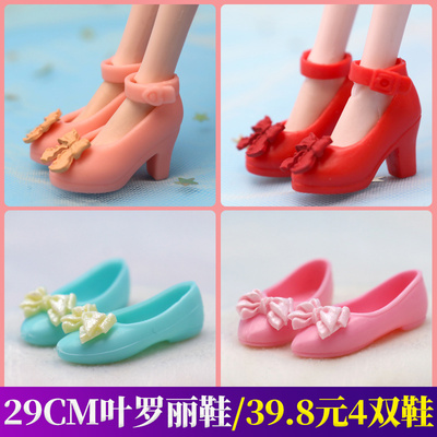 taobao agent Doll, crystal high heels, sports boots for princess, footwear, 29cm