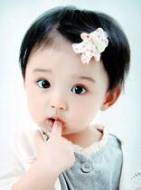 Beautiful doll wall stickers cute baby pictures pregnant women prenatal education poster girl Liu Chutian child wall cute