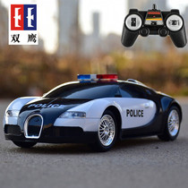 Double Eagle Electric Remote Control Car Large Super Run Police Car Off-road Simulation Model Boy Children 6789 Years Old Toy Car