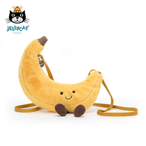 jELlYCAT UK 2022 New Taste Fun Banana Bag soft and comfortable and cute plush toy delivery