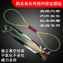 Rhyme to the rubber band group extended inner wear cocktail traditional slingshot rubber band tension belt high elastic durable violence inner wear