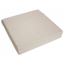 Custom linen fabric high density sponge rattan chair cushion Sofa cushion